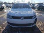 2012 Volkswagen Jetta Base White vin: 3VW2K7AJ6CM378342