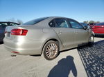 2013 Volkswagen Jetta Base Silver vin: 3VW2K7AJ6DM240849