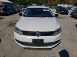 2013 Volkswagen Jetta Base White vin: 3VW2K7AJ6DM364958