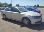 2014 Volkswagen Jetta Base Серебряный vin: 3VW2K7AJ6EM222921