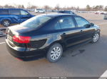 2014 Volkswagen Jetta 2.0l S Black vin: 3VW2K7AJ6EM369871