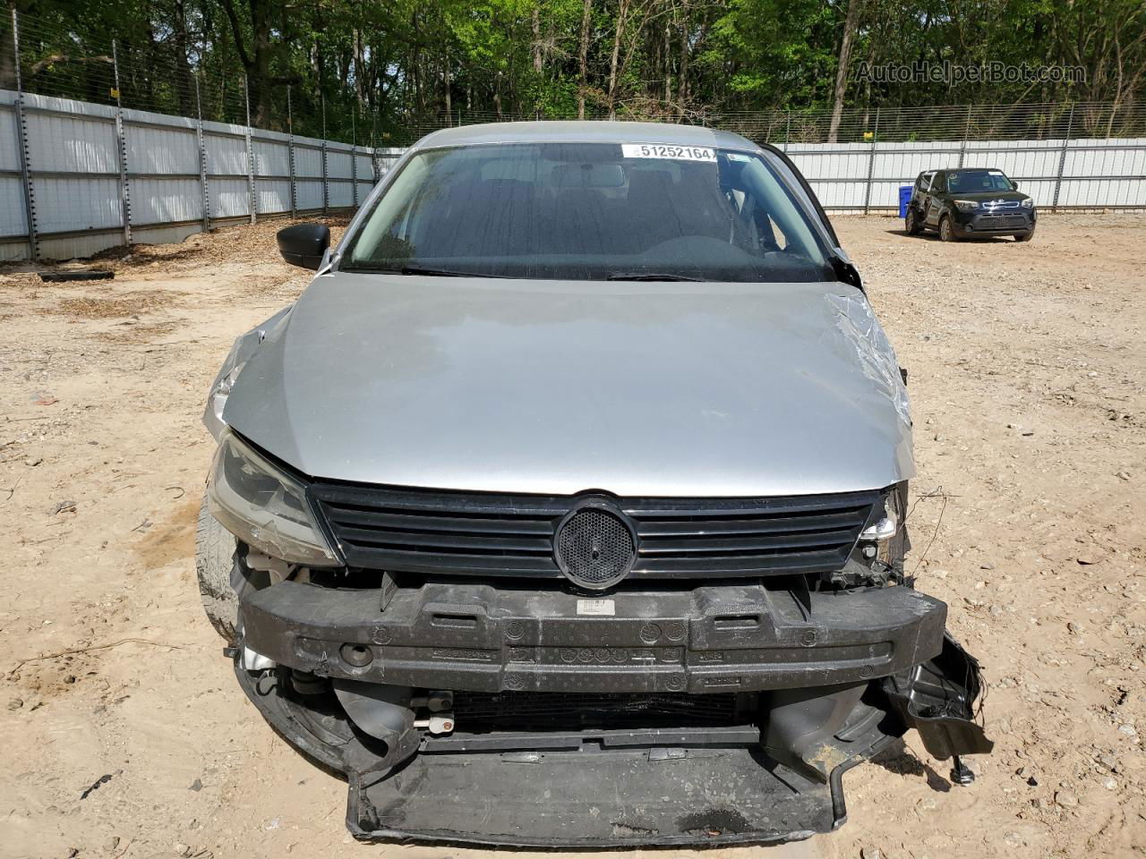 2014 Volkswagen Jetta Base Серебряный vin: 3VW2K7AJ6EM404036