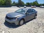 2015 Volkswagen Jetta Base Gray vin: 3VW2K7AJ6FM295787