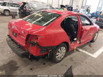 2015 Volkswagen Jetta 2.0l S Красный vin: 3VW2K7AJ6FM311986