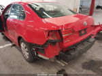 2015 Volkswagen Jetta 2.0l S Красный vin: 3VW2K7AJ6FM311986