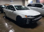 2015 Volkswagen Jetta Base White vin: 3VW2K7AJ6FM328075