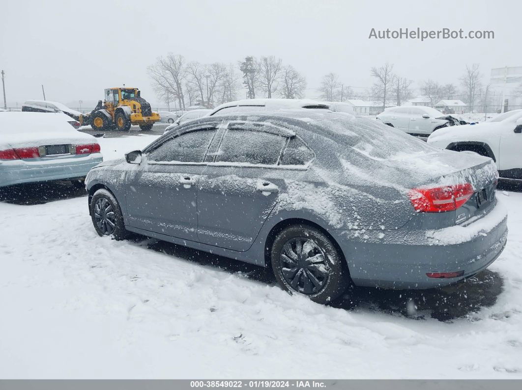 2015 Volkswagen Jetta 2.0l S Gray vin: 3VW2K7AJ6FM342848