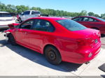 2013 Volkswagen Jetta 2.0l S Red vin: 3VW2K7AJ7DM240360