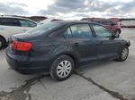 2013 Volkswagen Jetta Base Black vin: 3VW2K7AJ7DM266750