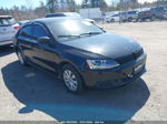 2013 Volkswagen Jetta 2.0l Base Black vin: 3VW2K7AJ7DM374480