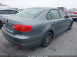 2013 Volkswagen Jetta 2.0l S Gray vin: 3VW2K7AJ7DM392090