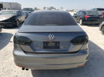 2014 Volkswagen Jetta Base Gray vin: 3VW2K7AJ7EM312398