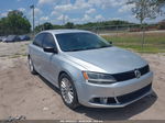 2014 Volkswagen Jetta 2.0l S Silver vin: 3VW2K7AJ7EM334353