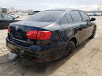 2014 Volkswagen Jetta Base Черный vin: 3VW2K7AJ7EM398800