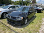 2014 Volkswagen Jetta Base Black vin: 3VW2K7AJ7EM432931