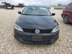 2014 Volkswagen Jetta Base Black vin: 3VW2K7AJ7EM433352