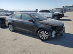 2015 Volkswagen Jetta Base Black vin: 3VW2K7AJ7FM215171