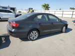 2015 Volkswagen Jetta Base Black vin: 3VW2K7AJ7FM215171