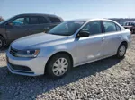 2015 Volkswagen Jetta Base Серебряный vin: 3VW2K7AJ7FM268467