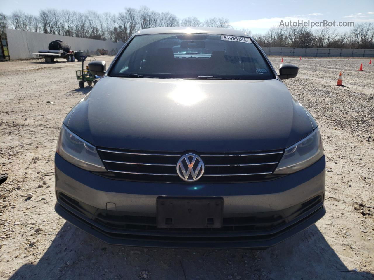 2015 Volkswagen Jetta Base Угольный vin: 3VW2K7AJ7FM279906