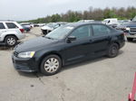 2015 Volkswagen Jetta Base Black vin: 3VW2K7AJ7FM311978