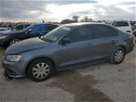 2015 Volkswagen Jetta Base Gray vin: 3VW2K7AJ7FM412096