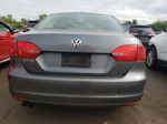 2011 Volkswagen Jetta Base Gray vin: 3VW2K7AJ8BM393228