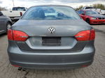 2012 Volkswagen Jetta Base Gray vin: 3VW2K7AJ8CM062747