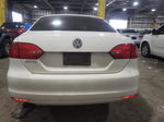 2012 Volkswagen Jetta Base White vin: 3VW2K7AJ8CM355094