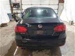 2012 Volkswagen Jetta Base Черный vin: 3VW2K7AJ8CM392792