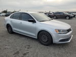 2012 Volkswagen Jetta Base Silver vin: 3VW2K7AJ8CM400244