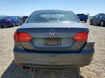 2012 Volkswagen Jetta Base Gray vin: 3VW2K7AJ8CM422664