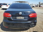 2013 Volkswagen Jetta Base Черный vin: 3VW2K7AJ8DM211188