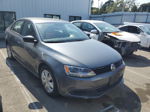 2013 Volkswagen Jetta Base Charcoal vin: 3VW2K7AJ8DM224233