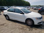 2013 Volkswagen Jetta Base Белый vin: 3VW2K7AJ8DM259127