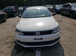 2013 Volkswagen Jetta Base White vin: 3VW2K7AJ8DM259127