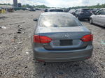 2013 Volkswagen Jetta Base Charcoal vin: 3VW2K7AJ8DM304082