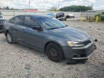 2013 Volkswagen Jetta Base Charcoal vin: 3VW2K7AJ8DM304082