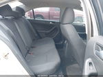 2014 Volkswagen Jetta 2.0l S Silver vin: 3VW2K7AJ8EM327847