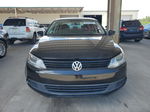 2014 Volkswagen Jetta Base Black vin: 3VW2K7AJ8EM351937