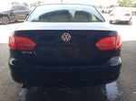 2014 Volkswagen Jetta Base Black vin: 3VW2K7AJ8EM404698