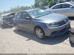 2015 Volkswagen Jetta 2.0l S Gray vin: 3VW2K7AJ8FM243500