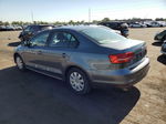 2015 Volkswagen Jetta Base Gray vin: 3VW2K7AJ8FM317174