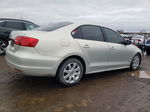 2011 Volkswagen Jetta Base Silver vin: 3VW2K7AJ9BM346306