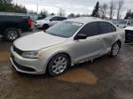 2011 Volkswagen Jetta Base Silver vin: 3VW2K7AJ9BM346306