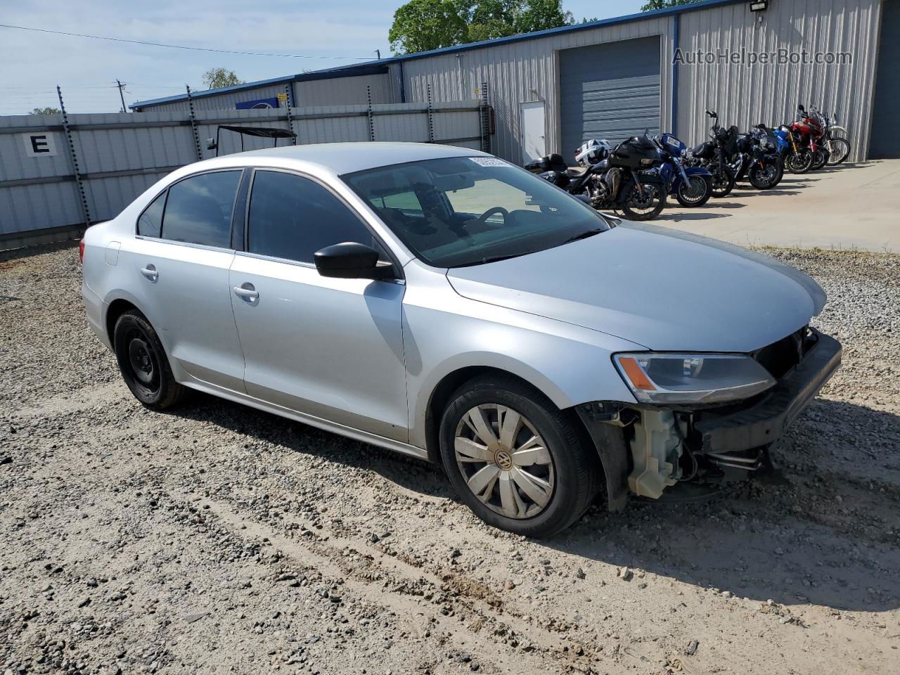 2011 Volkswagen Jetta Base Silver vin: 3VW2K7AJ9BM378561