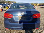 2012 Volkswagen Jetta Base Синий vin: 3VW2K7AJ9CM367223