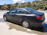 2013 Volkswagen Jetta Base Black vin: 3VW2K7AJ9DM229375