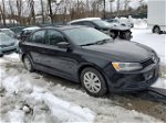 2013 Volkswagen Jetta Base Black vin: 3VW2K7AJ9DM286479