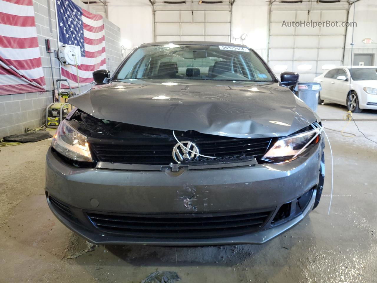 2013 Volkswagen Jetta Base Charcoal vin: 3VW2K7AJ9DM295201